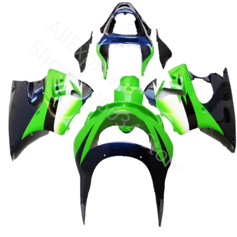 Fit Fairing Kit For KAWASAKI NINJA ZX9R 98-99 ZX 9R ZX 9R 9 R 98 99 1998 1999 Green Black Bodywork Body Fairings