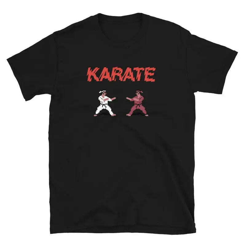 

Commodore 64 Vintage 80s Videogame Karate Short-Sleeve Unisex T-Shirt