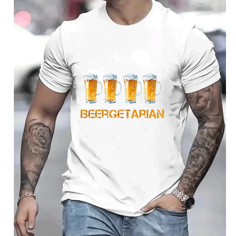 Oktoberfest Men Tshirt Difference Between I'M NOT ORUNKI'MJUSTHAPPY Letter Tees New Arrival Cotton Print T-Shirt Funny Saying