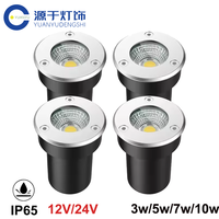 4PCS Waterproof Led Garden Underground 3W 220V IP67 Outdoor Buried Garden Path Spot Recessed Inground Lighting