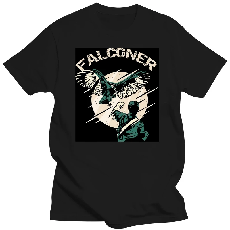 ILLUSTRATION Harajuku TShirt Falconry Austringer Eagle Style Streetwear Leisure T Shirt Male Gift Idea Men Clothing