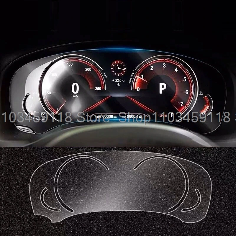 TPU Protective Film For BMW X3 X4 G01 2018-2021 car Instrument Panel Screen car Interior anti-scratch Accessories