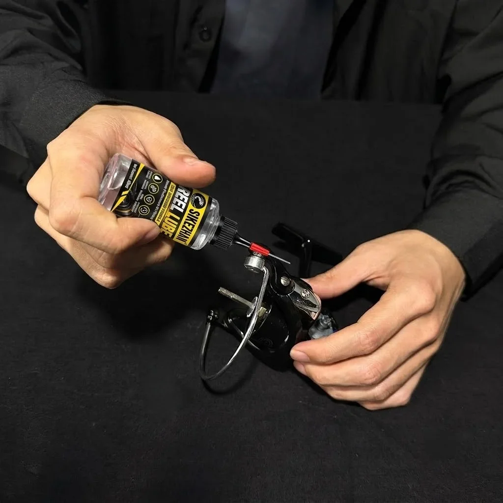 Fishing Reel Synthetic Oil Lubricant Needle Tip Dispenser Smooth Bearing Gear Lube Rust Protection Fishing Maintenance Tackle gallery 5
