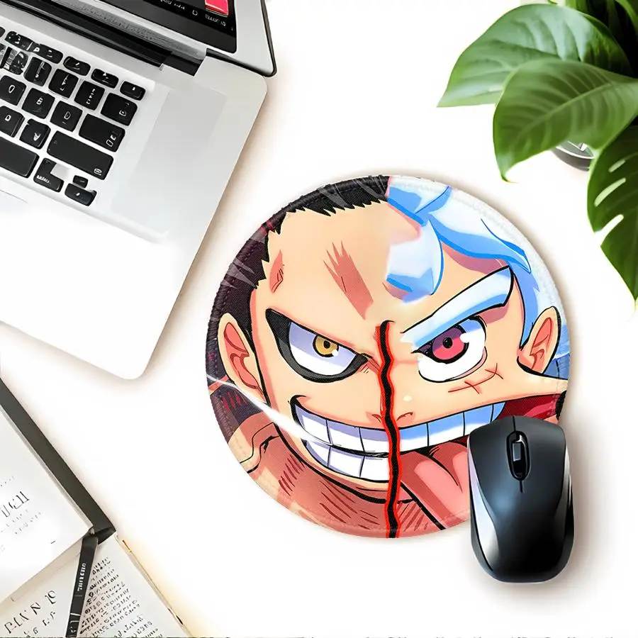 

Коврик для мыши и клавиатуры One Piece, 1 шт., для компьютера, ноутбука, игровой консоли, офиса, резиновый, аксессуар для стола