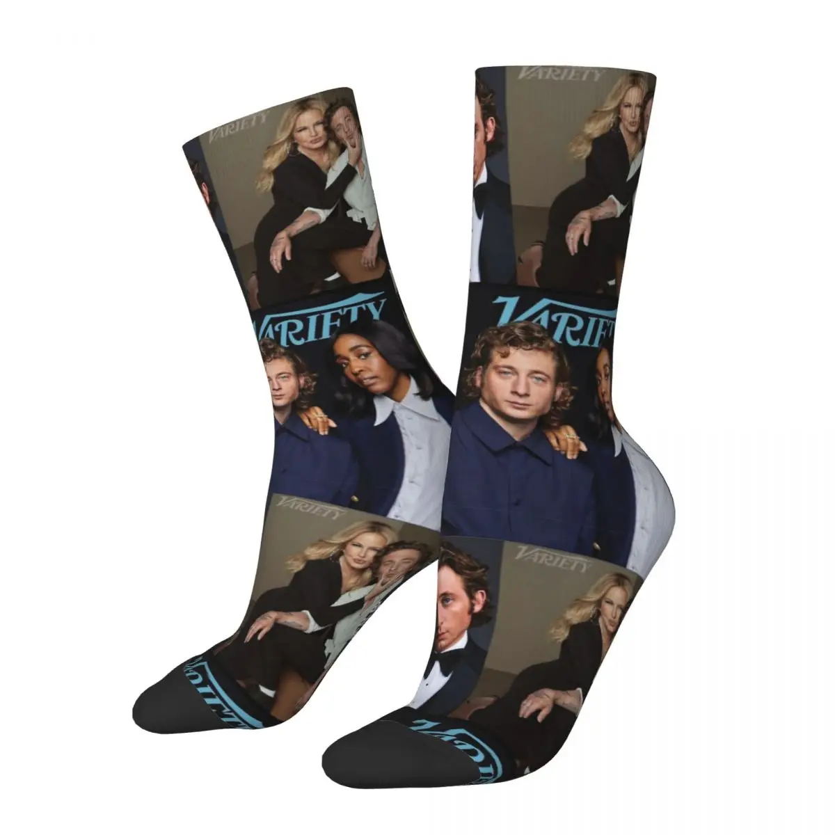 

Jeremy Allen White Gift For Fan Theme Design Crew Socks Accessories for Women Cozy Dress Socks