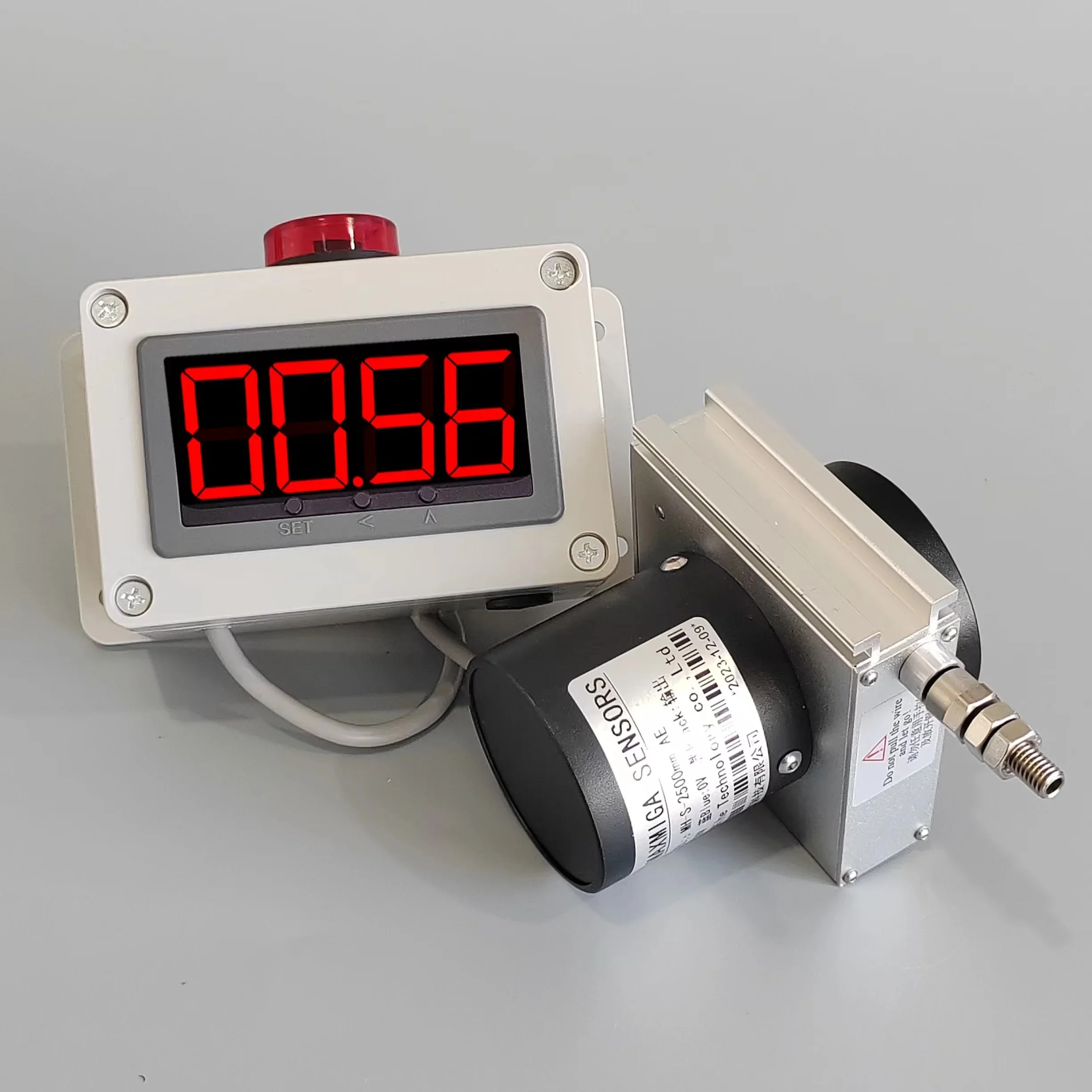 Digital Displacement Electronic Ruler Length Measuring Instrument Length Measuring Instrument Gate Opening Instrument Height Ran