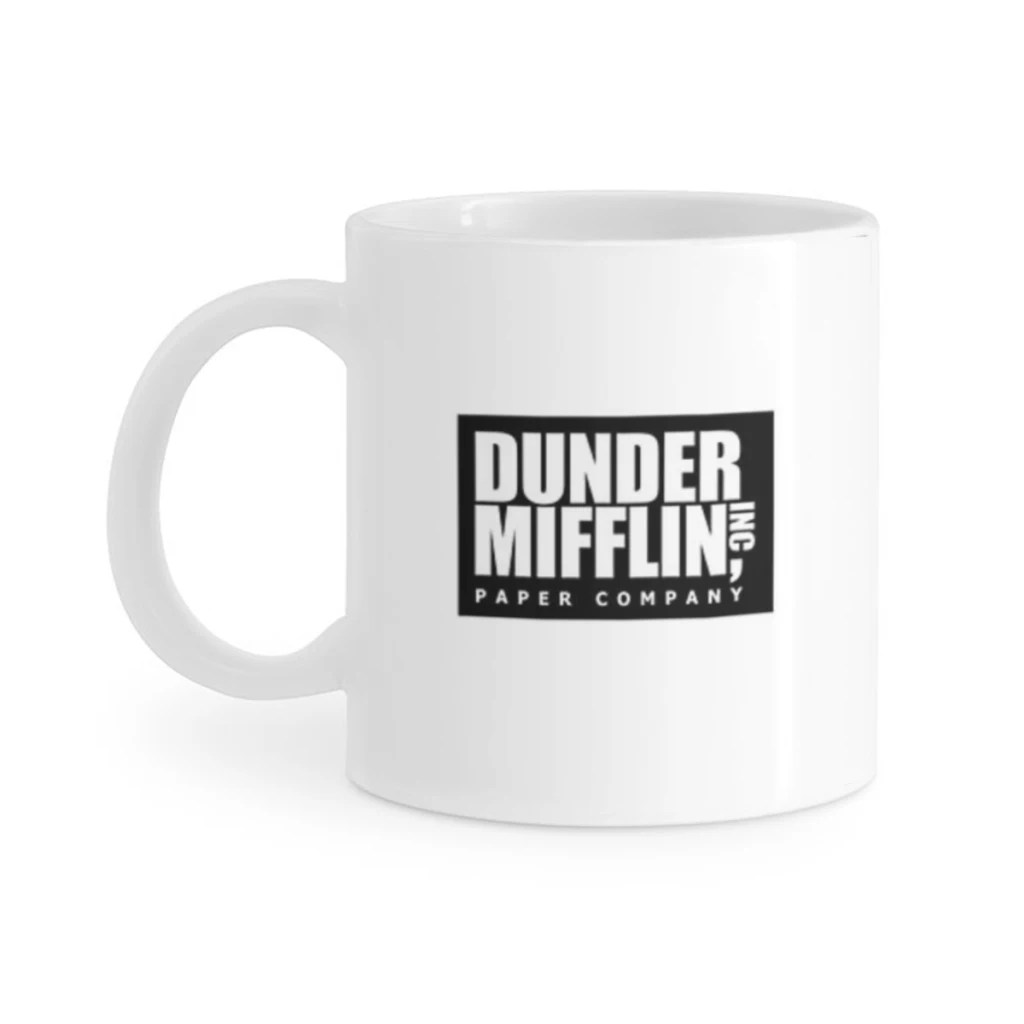 

The Office Dunder Mifflin Coffee Milk Cup Mocha Mug 11oz Ceramic Tea Cup Coffee Mug Friends Birthday Gift