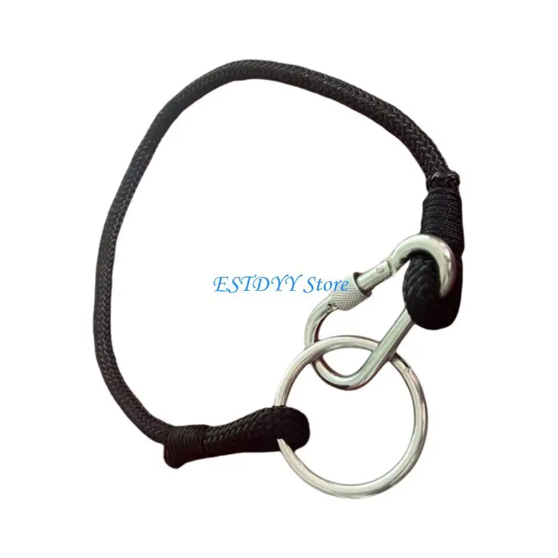 G6DE Adjustable Equine Stall Door Fastener Door Fixer with Nylon Construction & Built In Rein Hook For Organized Stable Rooms