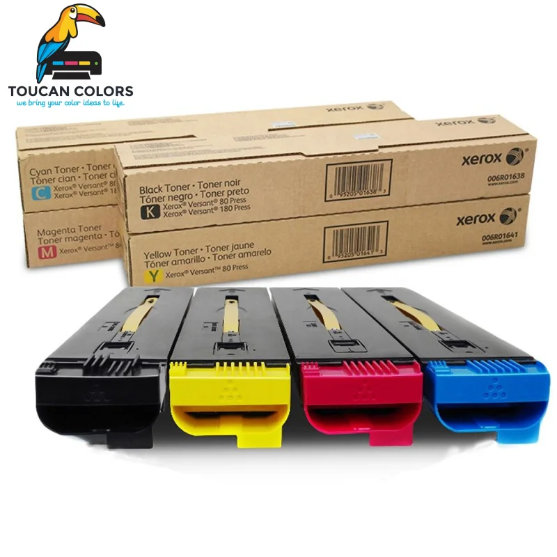 

ToucanPrinter Genuine Original Quality 006R01646-006R01649 006R01642-45Toner Cartridge for Xerox Versant 80 180 280 V180 V80 V28