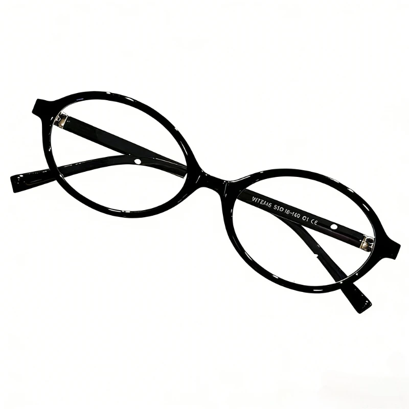 1 Stück Damen-Modebrille mit ovalen, klaren Gläsern, leicht und minimalistisch, perfekt für Partys und Freizeitkleidung – Detail 5