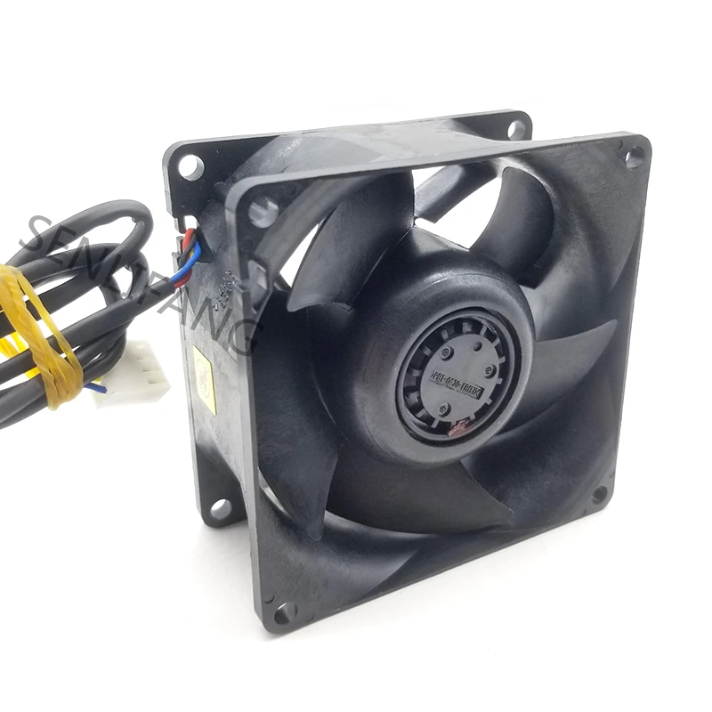 Well Tested New 8038 8CM V80E12BGA5-07 DC 12V 1.4A 80*80*38MM 4 Lines Dual Ball Bearing Violent Cooling Fan