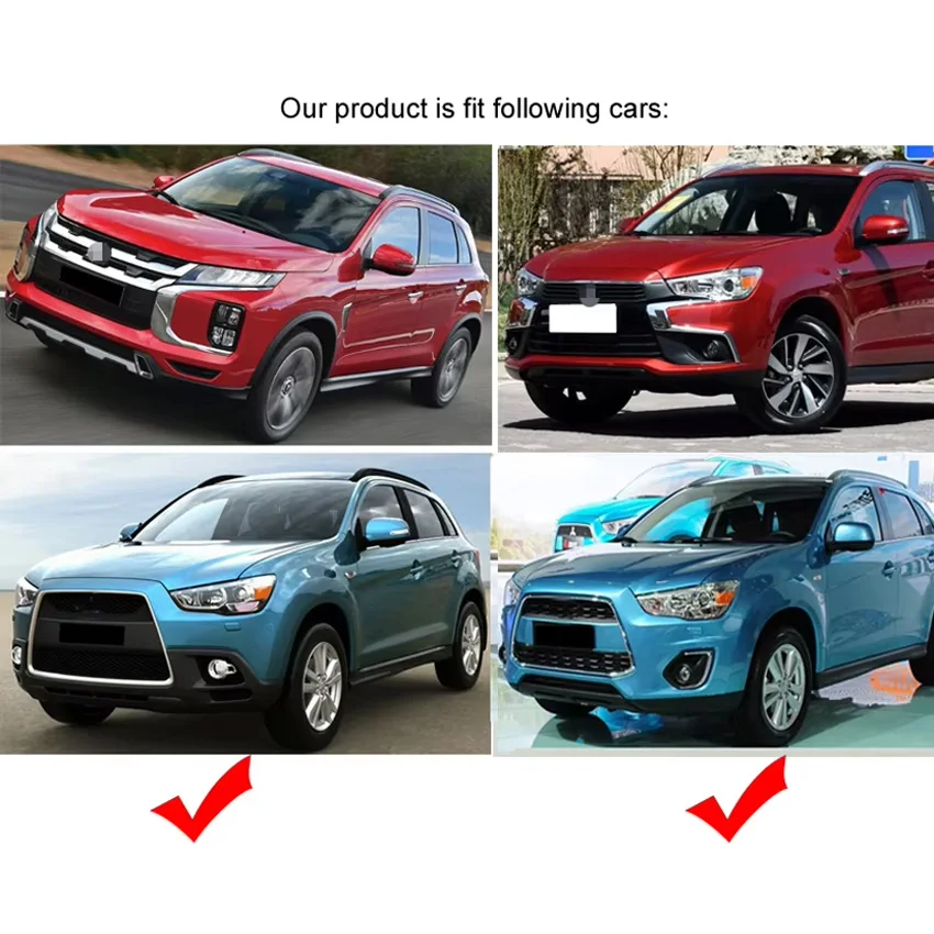 roof rack rail roof bar for Mitsubishi ASX or RVR 2010-2025, OE style, fix by screws instead of adhesive,aluminium alloy+ABS