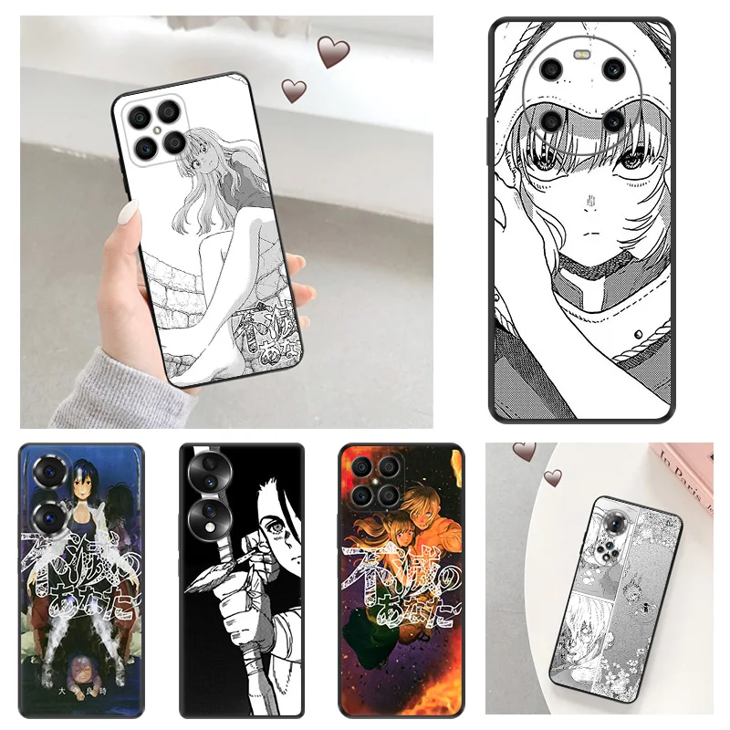 Soft Anti-Drop Phone Case For Honor X7b X6 70 90 X8 b X9A X9B Magic5 Pro X8A To Your Eternity Anime Pixel 8A 7A 6A 6 7 8 Cover