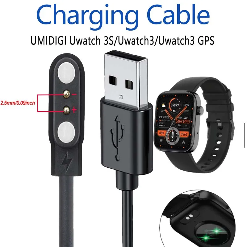 Smart Watch Charger for LIFEBEE GT04(Only CT04) USB Magnetic Charging Cable Cord Smartwatch