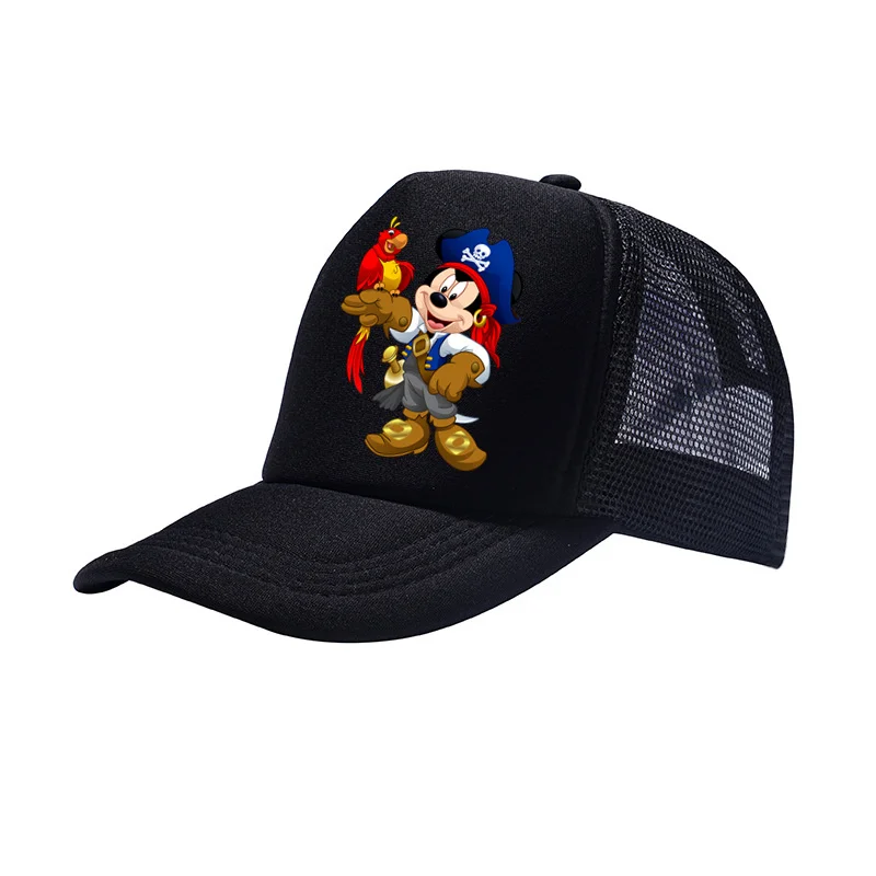 Disney Mickey Minnie Mouse Cartoon Baseball Cap Kids Sports Hat High Quality Sun Hats Baseball Anime Children Peaked Caps Hat