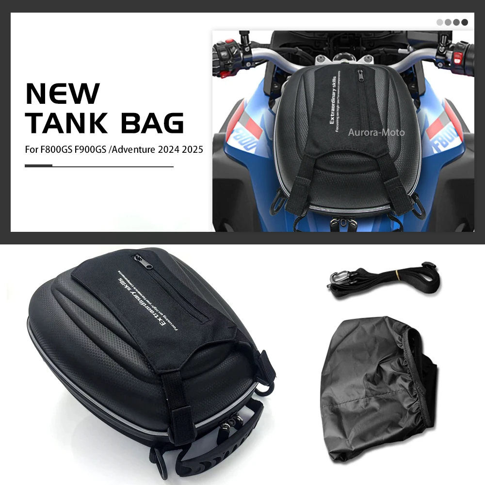 

Motorcycle Fuel Tank Bag Luggage For BMW F800GS F 800 GS F900GS F 900 GS ADV Adventure 2024 2025 Navigation Racing Bags Tanklock