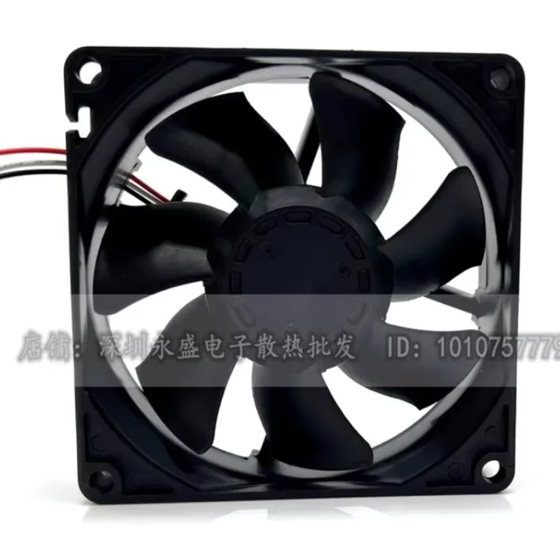 NMB 08025SA-24R-BL DC 24V 0.22A 80x80x25mm 3-Wire Server Cooling Fan