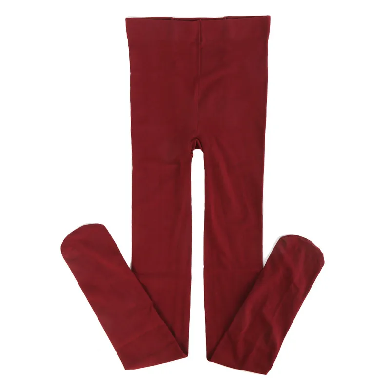 Mehrfarbige Samt Frauen Nahtlose Winter Herbst Verdicken Lange Dünne Leggings Strümpfe Sexy Strumpfhosen Für Frauen Candy Farbe Strumpfhosen – Detail 13