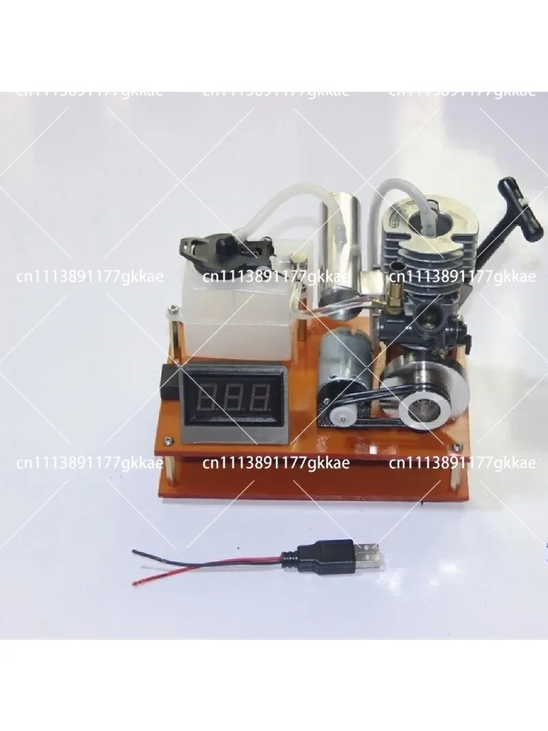 DC Generator Fuel Model DIY Miniature Engine with Methanol Engine Conversion Kit