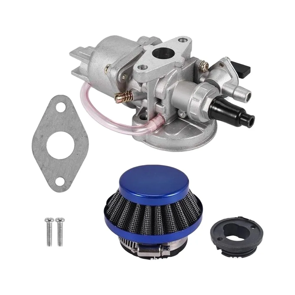 47cc 49cc Miniature Motorcycle Two-stroke Engine Carburetor With Air Filter Electric Bicycle Accessories