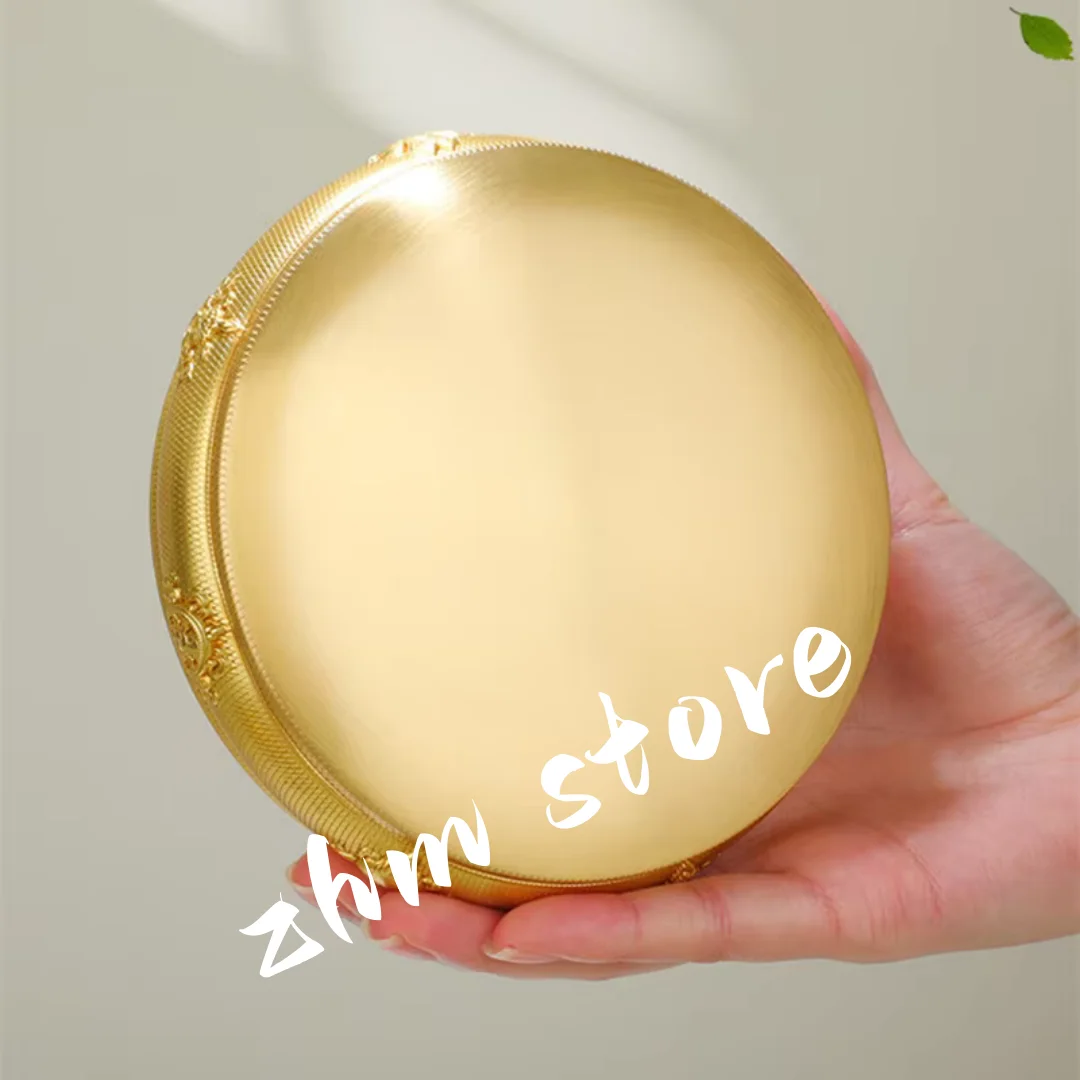 12.5cm Eight Auspicious Symbol Manza Beads Gold Plated Buddhist Tibetan Supplies Home/Office Putting Decorate Dish/Plate/Tray