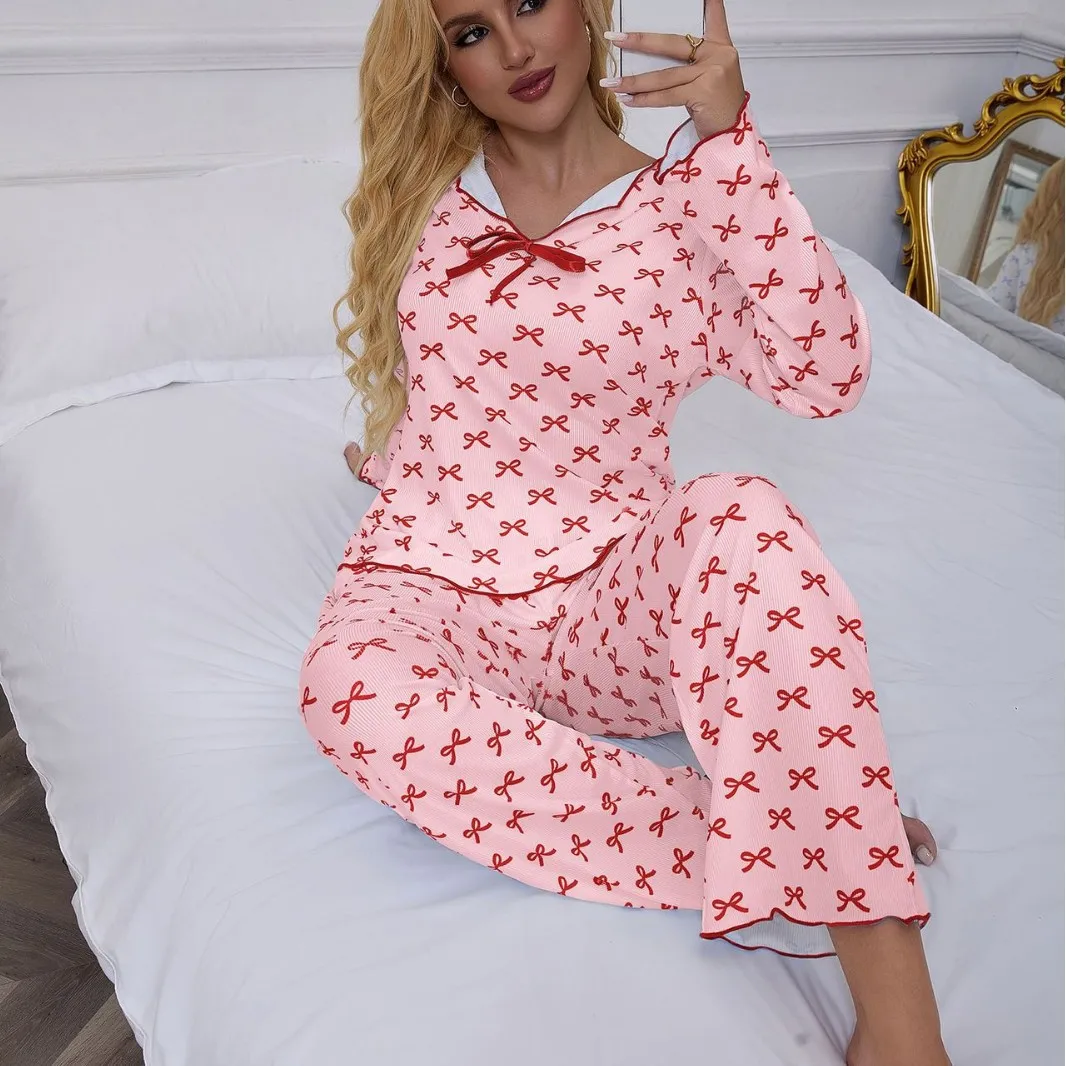 

Women's Winter Pajamas Women Pajamas Set Woman Pyjamas Nighty for Woman Pajama Sexy Pajama Femme Sleepwear Long Sleeve Sleeping