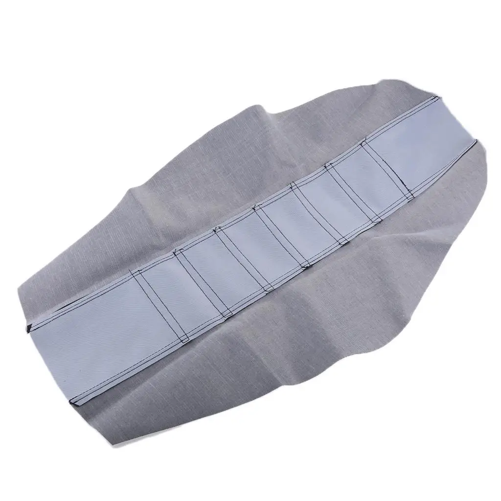 Universal Soft Anti Slip Motorcycle Seat Cover Comfortable Gel Cushion Leather Protector for Modification Racing and Dirt Bikes