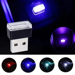 Mini USB LED Car Light Bulb Auto Interior Atmosphere Light Portable Emergency Lighting Decorative Lamp LED Neon Bulb,1 pièce
