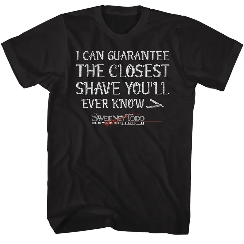 Sweeney Todd Closest Shave Movie T Shirt