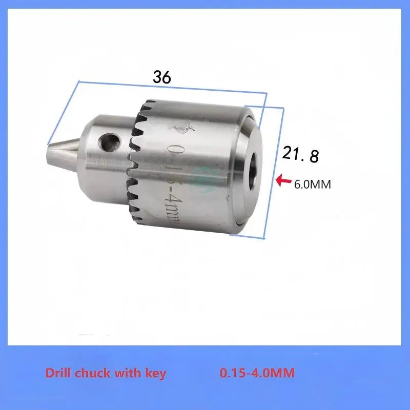 WEDM Electric Spanner Drill Chuck Thread with Key,Clamping Range 0.15-4.0mm,for EDM Drilling Machine
