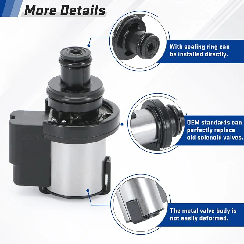 31706AA030 31825AA050 31825AA051 CVT محول عزم الدوران التحول AWD الملف اللولبي التحكم في الضغط ل 2016-2019 سوبارو Crosstrek الأسود #5