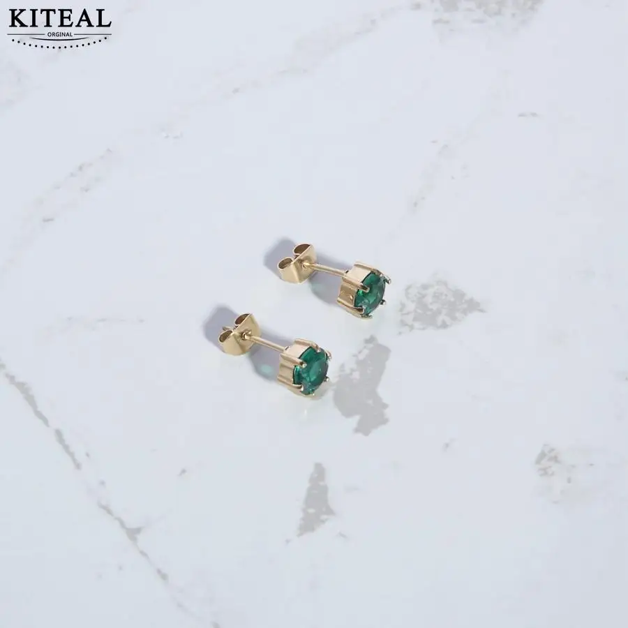 KITEAL aliexpress Gold Plated Female Friend stud earrings Small and elegant earrings women earrings charms