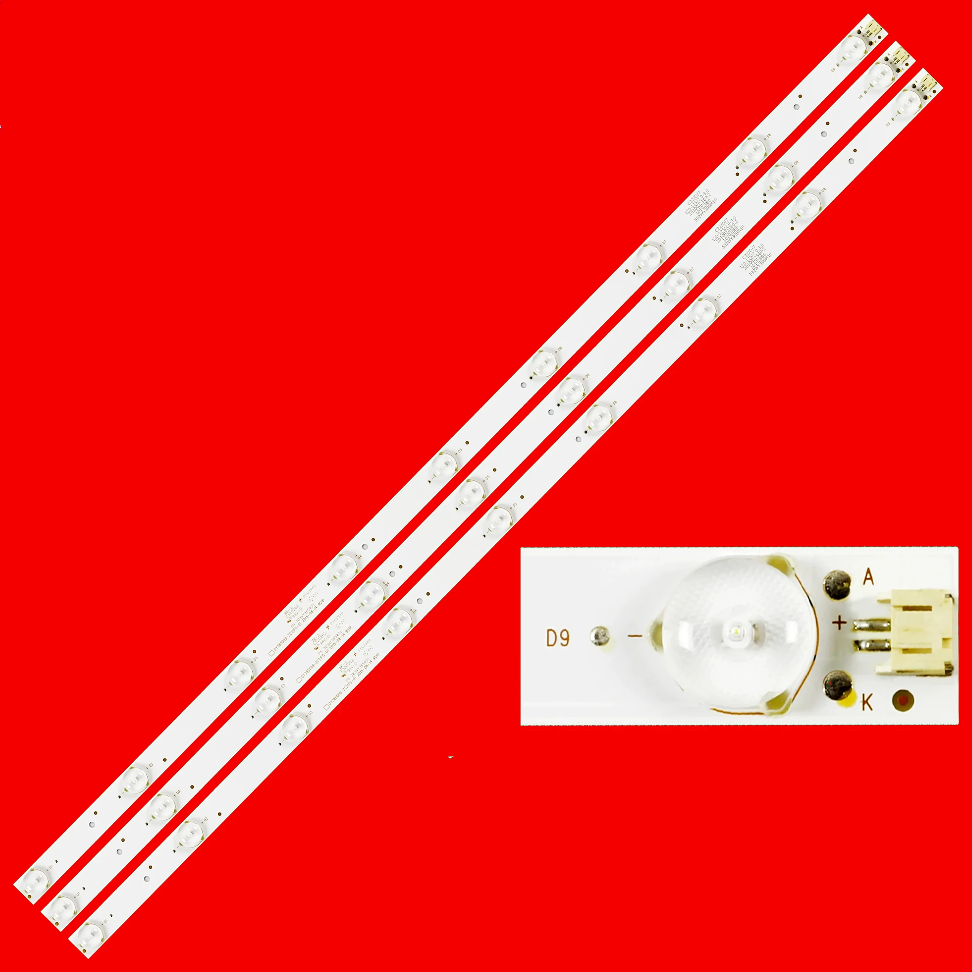 

LED Backlight Strip For LE39D80SA 39V5S LE39F88S C39 OY385D09-ZC21FG-01 303WY385031