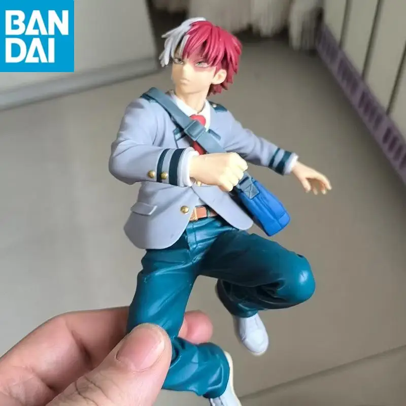 

New Bandai Banpresto My Academic Hero Bravégraph Todoroki Shoto Figure Anime True Model Collecting in Children's Gifts Toy Doll