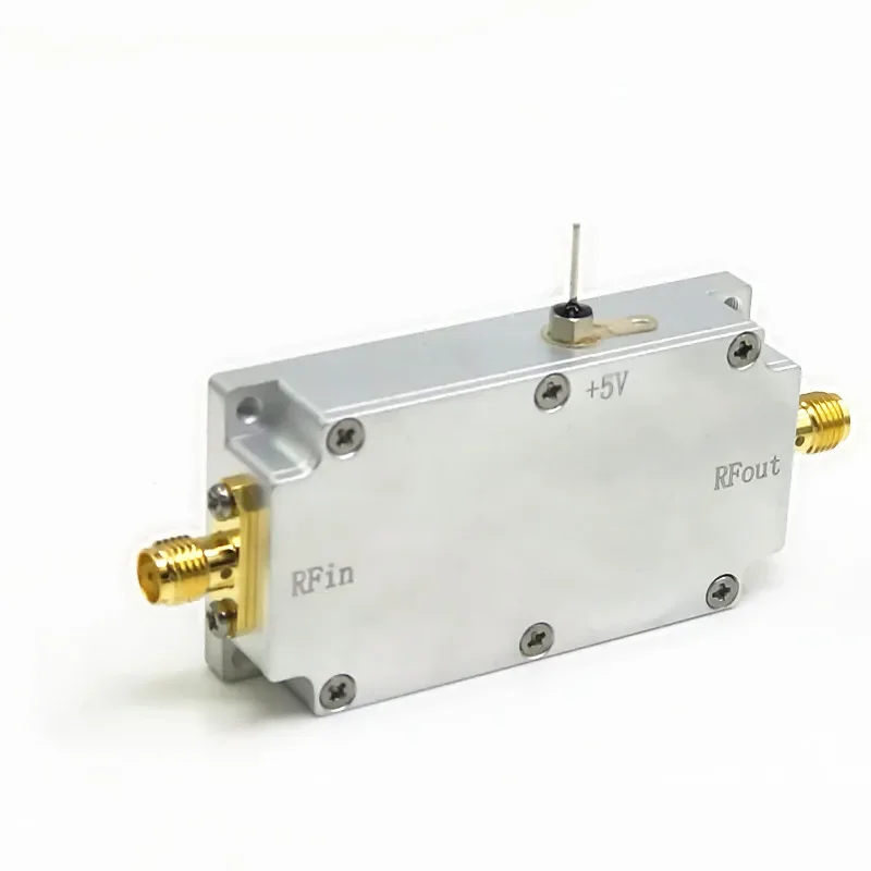 LNA 1.1-1.7GHz Gain 60dB Low Noise 0.6dB GPS BeiDou GLNSS Amplifier