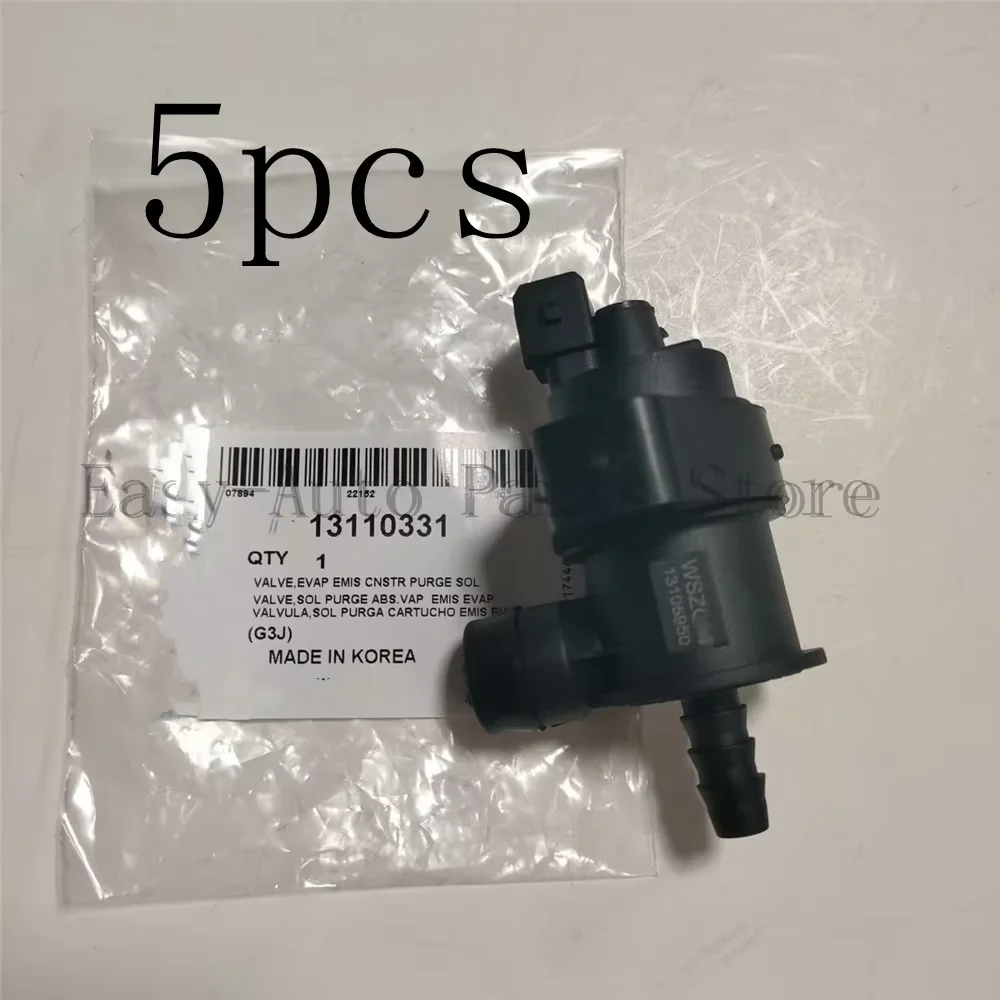 

5 шт. электромагнитный клапан продувки канистры 13110331 Карбоновая канистра управления для Opel Mokka Zafira B Vauxhall Astra J H Mk5 1,6 Petro