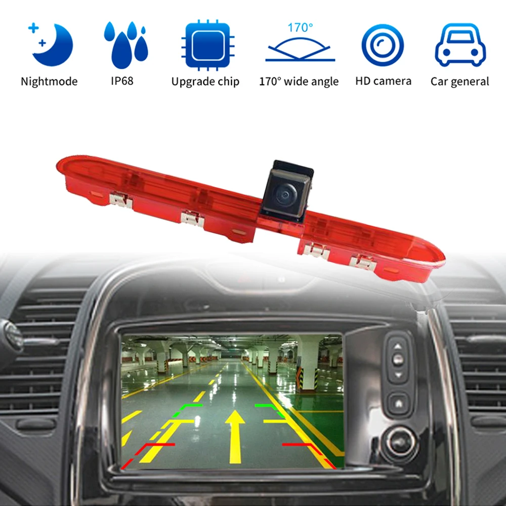 

Car Rear view Camera For Peugeot Expert Van For Citroen Dispatch For Toyota Proace Van 2016-2019 Reverse Brake Light Camera