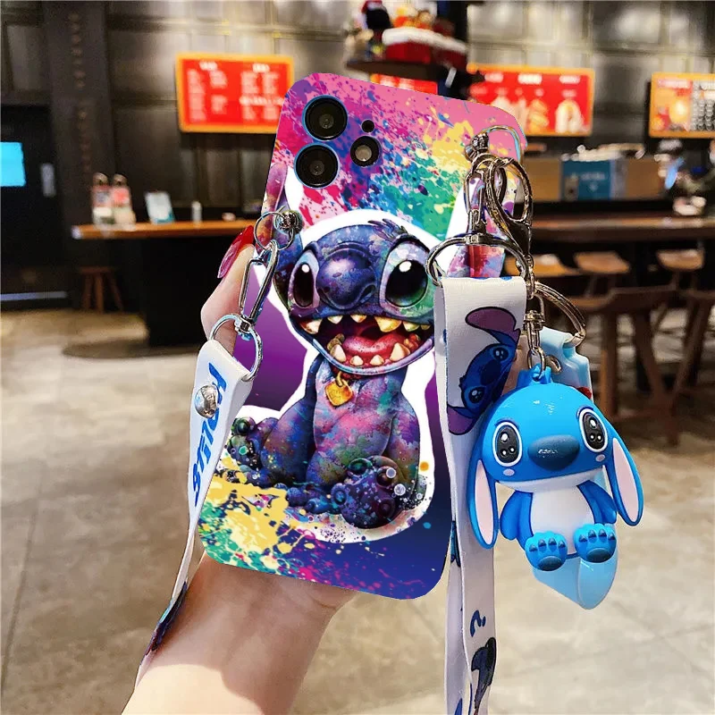 Cartoon Cute 3D Stitch Case For Redmi Note 13 12S 13 Pro Redmi 12C 13C 4G 5G Soft Tpu Phone Case Cover