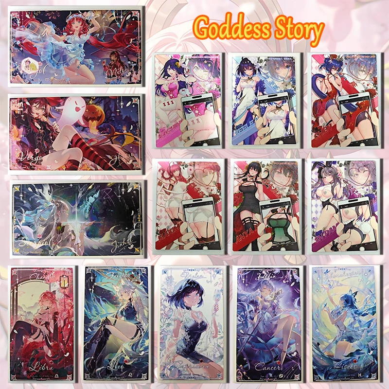 

Goddess Story Love of the stars HR SPR card Yor Forger Hoshino Ai Yelan Furina Nilou boy Toy collection Birthday Christmas gifts