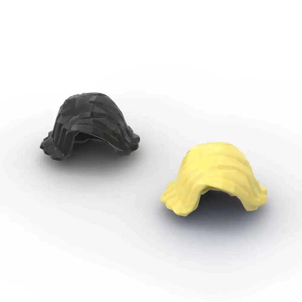 

MOC 10PCS Part Bricks Mini Wig 20877 Building Blocks Set No.27 Female Short Hair Compatible Particle Puzzle Toys Children Gifts