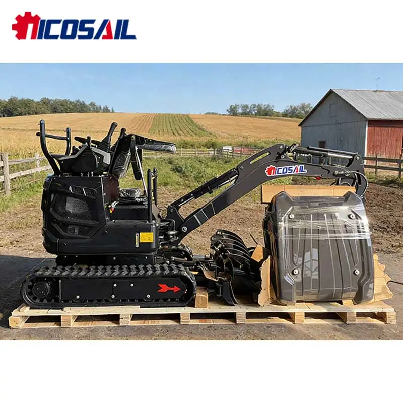 

2 Ton Compact Mini Excavator for Narrow Space with Swing Boom for Swimming Pool Installation