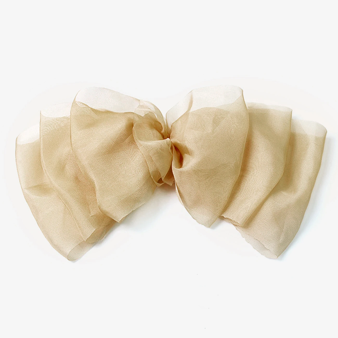 Bow Hairpin for  Cute Satin Fabric Hair Clip  Chiffon Ponytail Oversized Multilayer Hairpin Hair Accessories image 3
