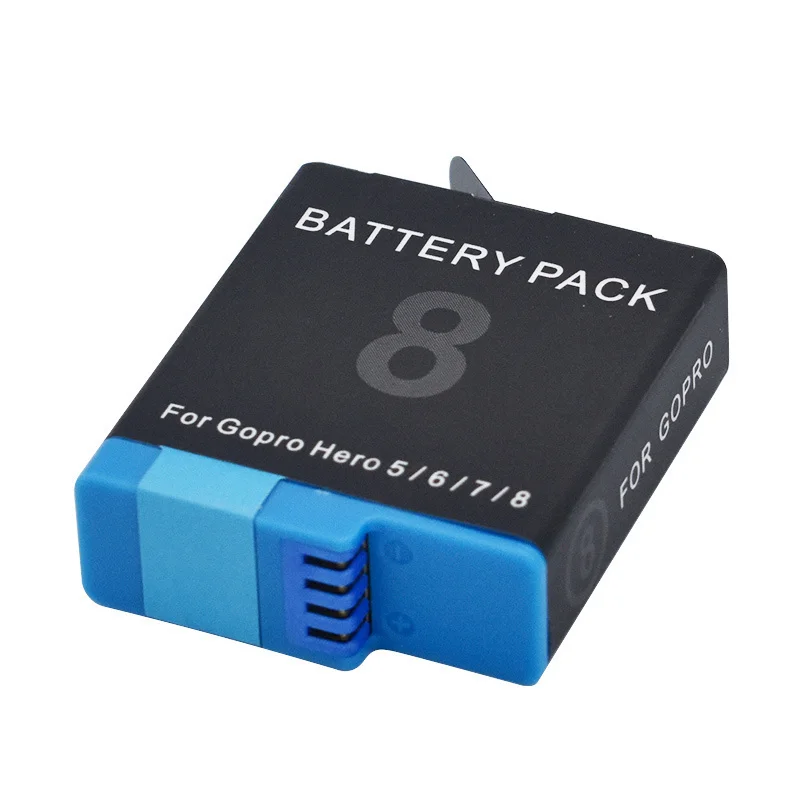 Akumulator 2150 mAh lub zestaw ładowarki do kamery GoPro Hero 8 7 6 5 Gopro Akcesoria do oryginalnej kamery akcji Go Pro 8 Hero 5 Hero 6 — zdjęcie produktu 4