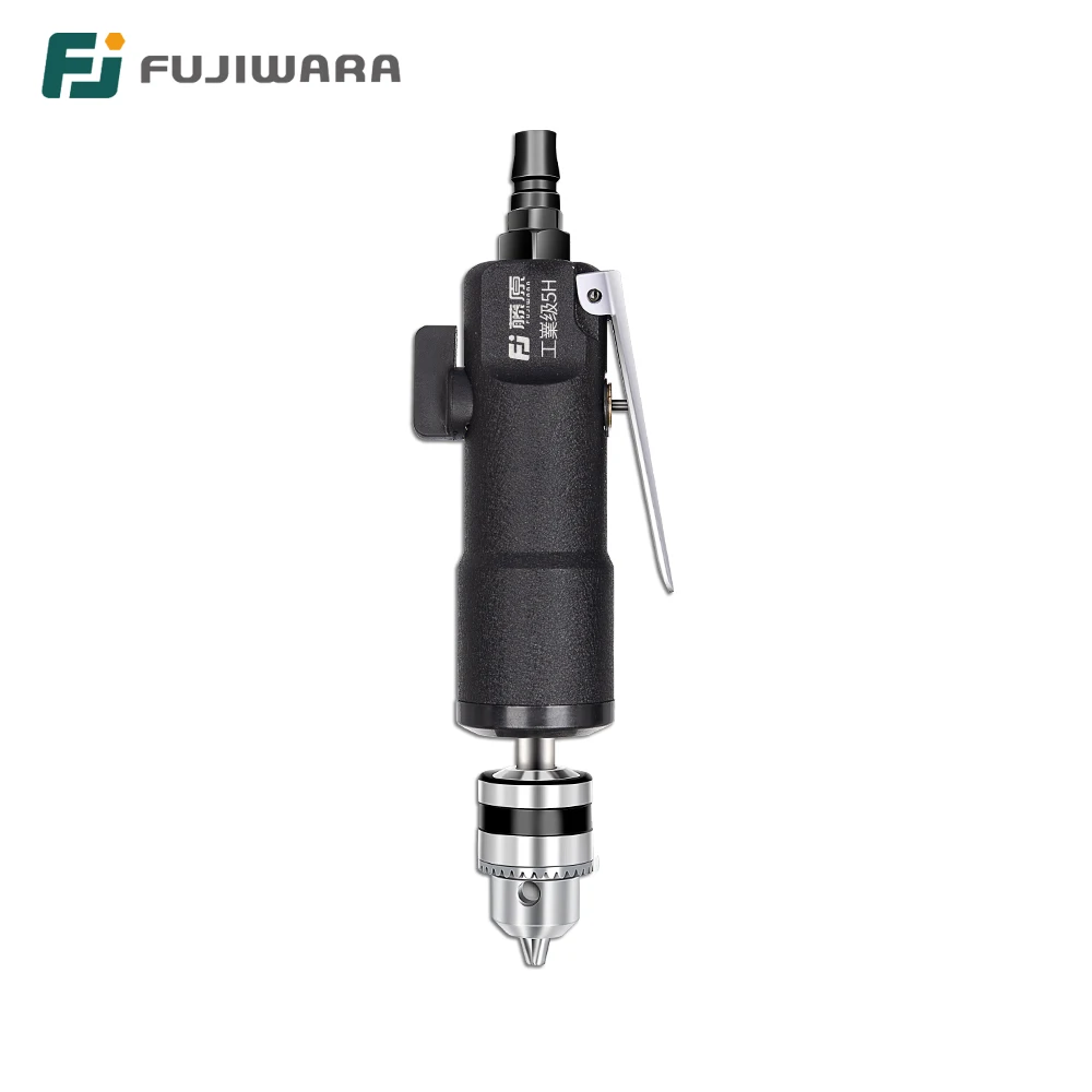 FUJIWARA Straight Pneumatic Air Drill 1500-9000 rpm High Speed Industrial Grade Drilling Machine Tapping Machine