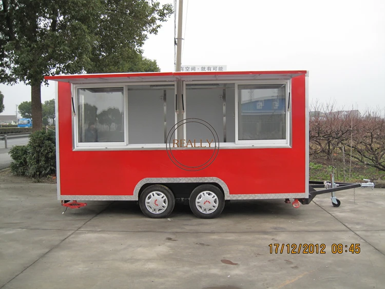 أفضل بيع عربة الآيس كريم شواء البيتزا امتياز مقطورة عربة الغذاء شاحنة طعام متنقلة رخيصة مع شهادة DOT CE