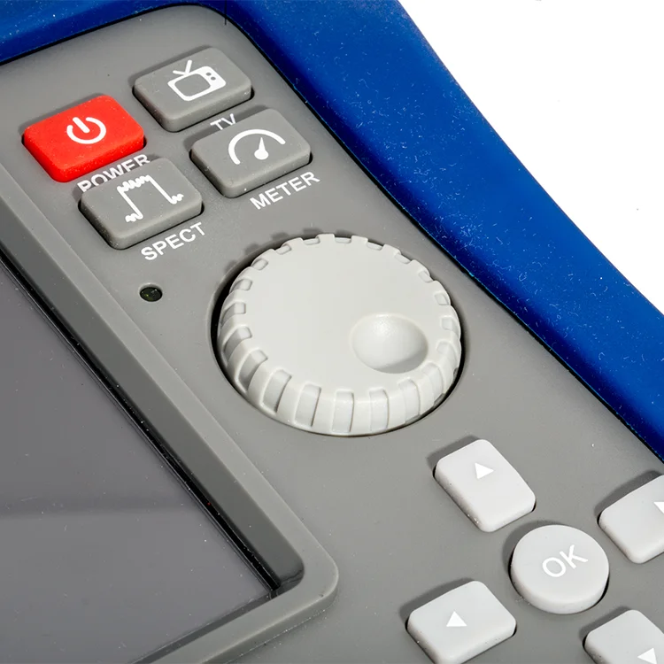 HEVC HD Pro Satellite 7 Inci + Terestrial + Cable Combo Signal Meter dengan Spectrum Analyzer & Constellation