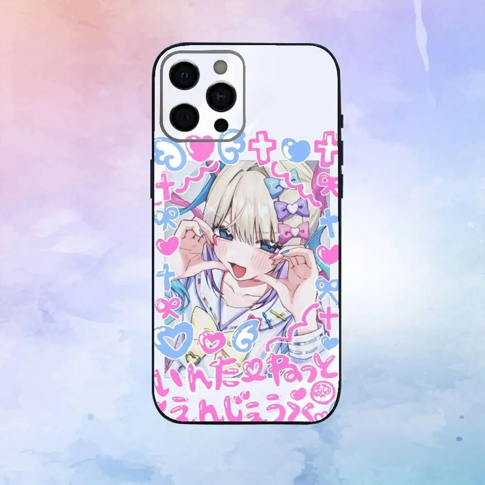 N-needy S-streamer O-overload Capa de telefone para iPhone17,16,15,14,13,12,11 Plus,Pro Max Soft Black Cover