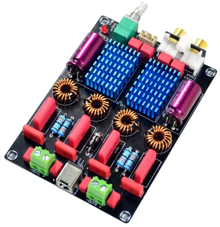 

OEM ODM TPA3116 Two-channel Digital Amplifier Board WIMA Hifi Class D DIY Music Sound Audio Speaker Amplifier Board 2*100W