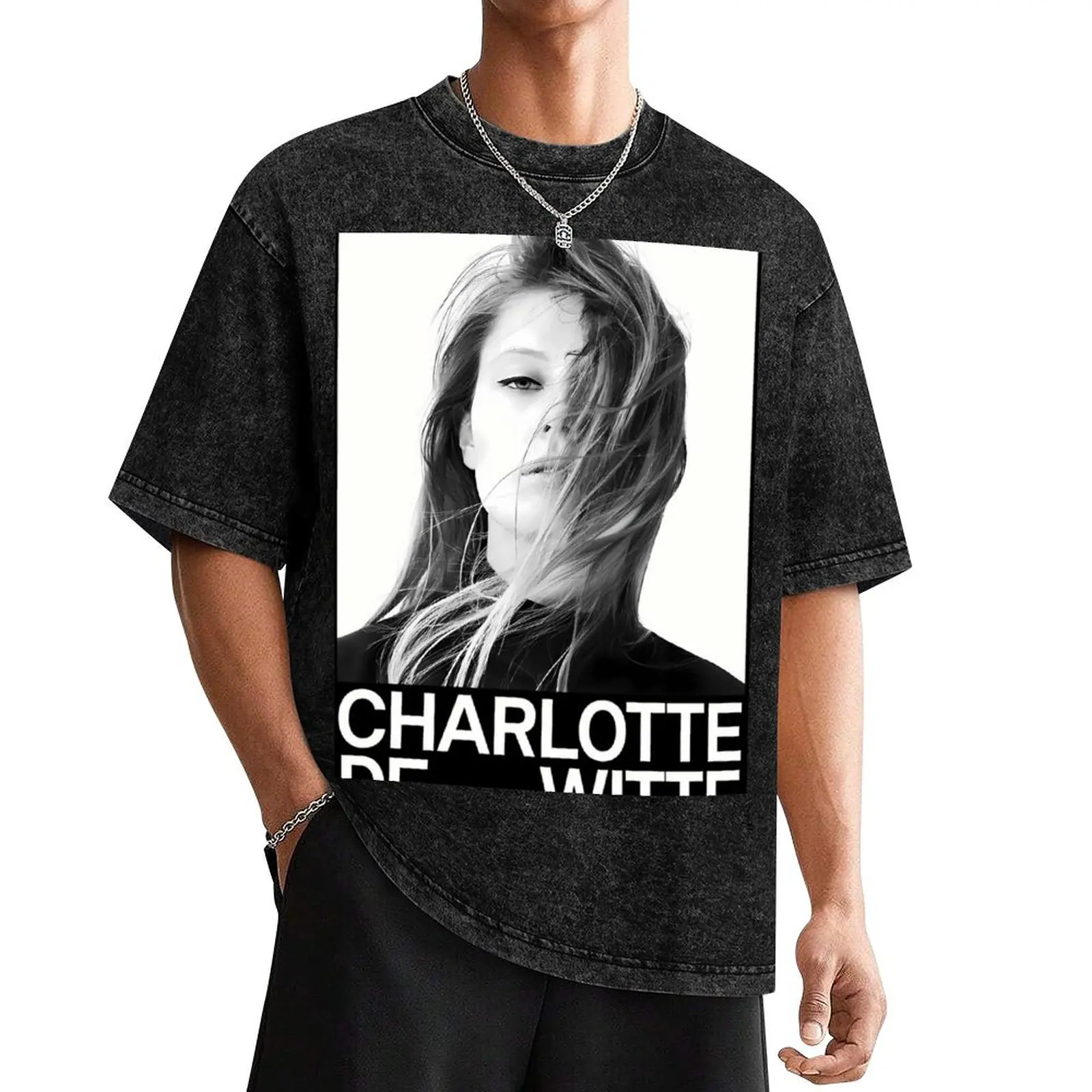 Charlotte Dj Witte T-Shirt vintage anime shirt boys animal print customs design your own korean fashion mens clothes