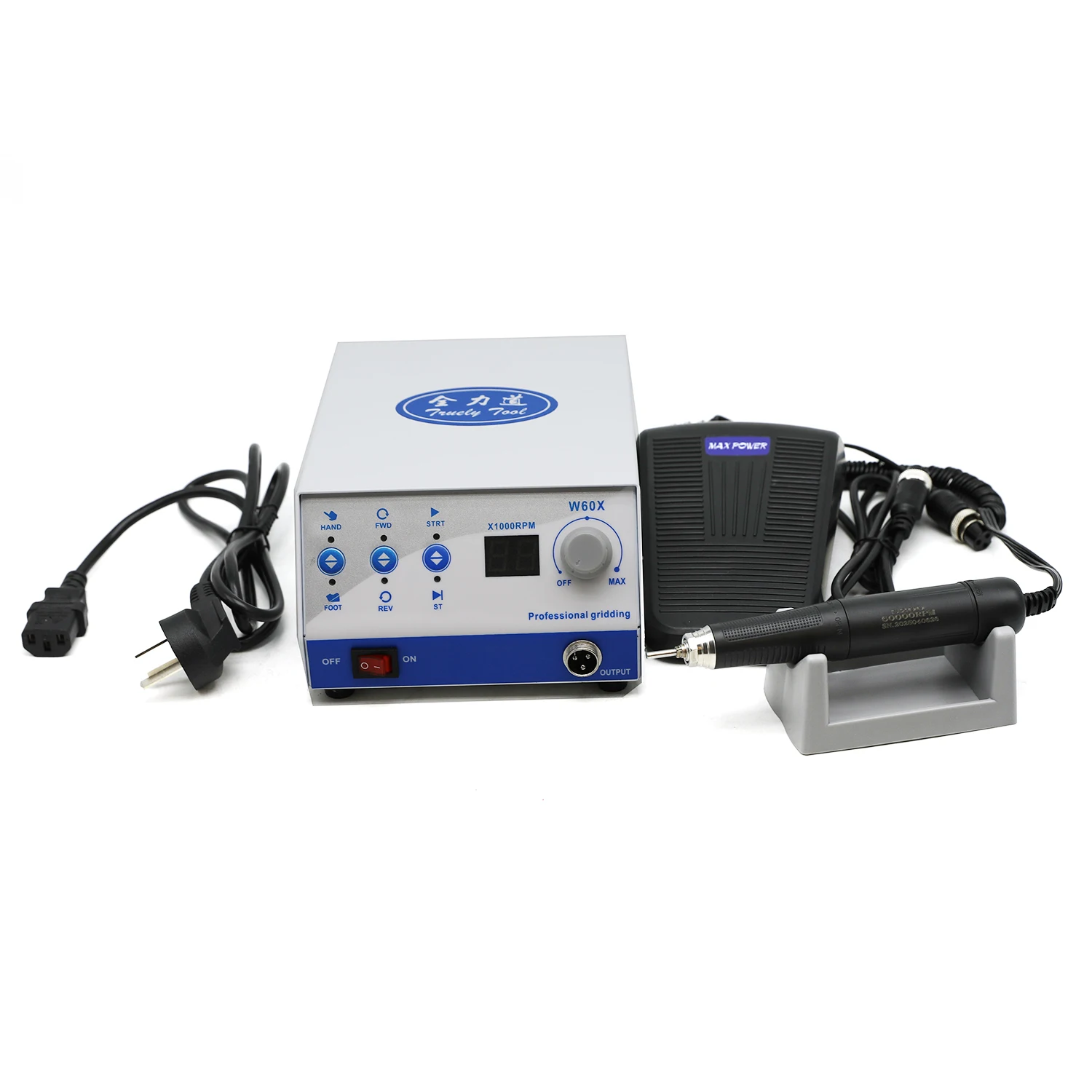 Strong 60000 RPM Micromotor for Jewelry Tools & Equipment 60000RPM Brushless Micro Handpiece